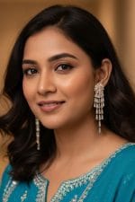 Luxury Long Dangle Earrings with Sparkling Rhinestones