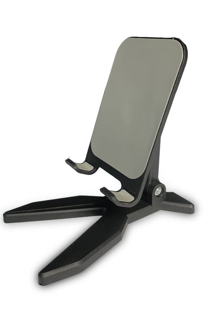 Universal Foldable Desktop Mobile Phone & Tab Stand Black